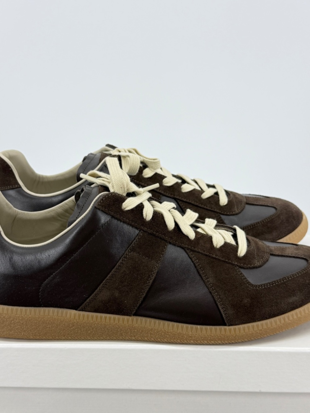 Maison Margiela GAT Low Brown Suede